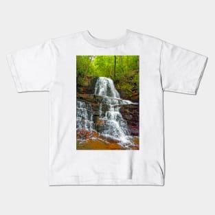 Laurel Falls, Great Smoky Mountains Kids T-Shirt